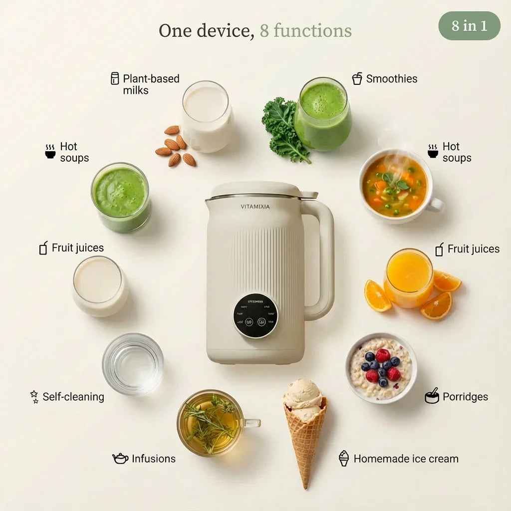 VitaMixia - The vegan barista in your home